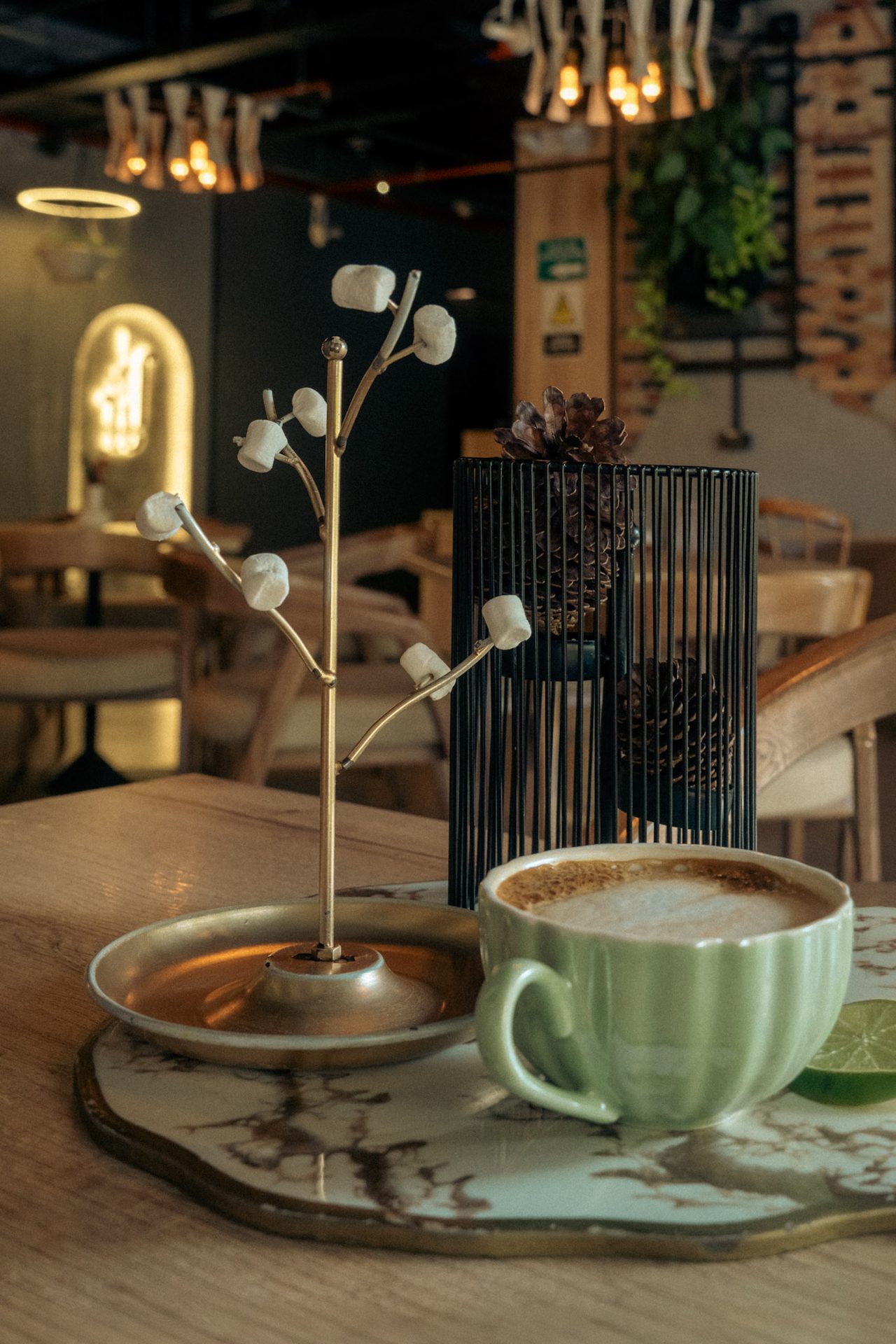 Cappuccino en Botswana Café Bar