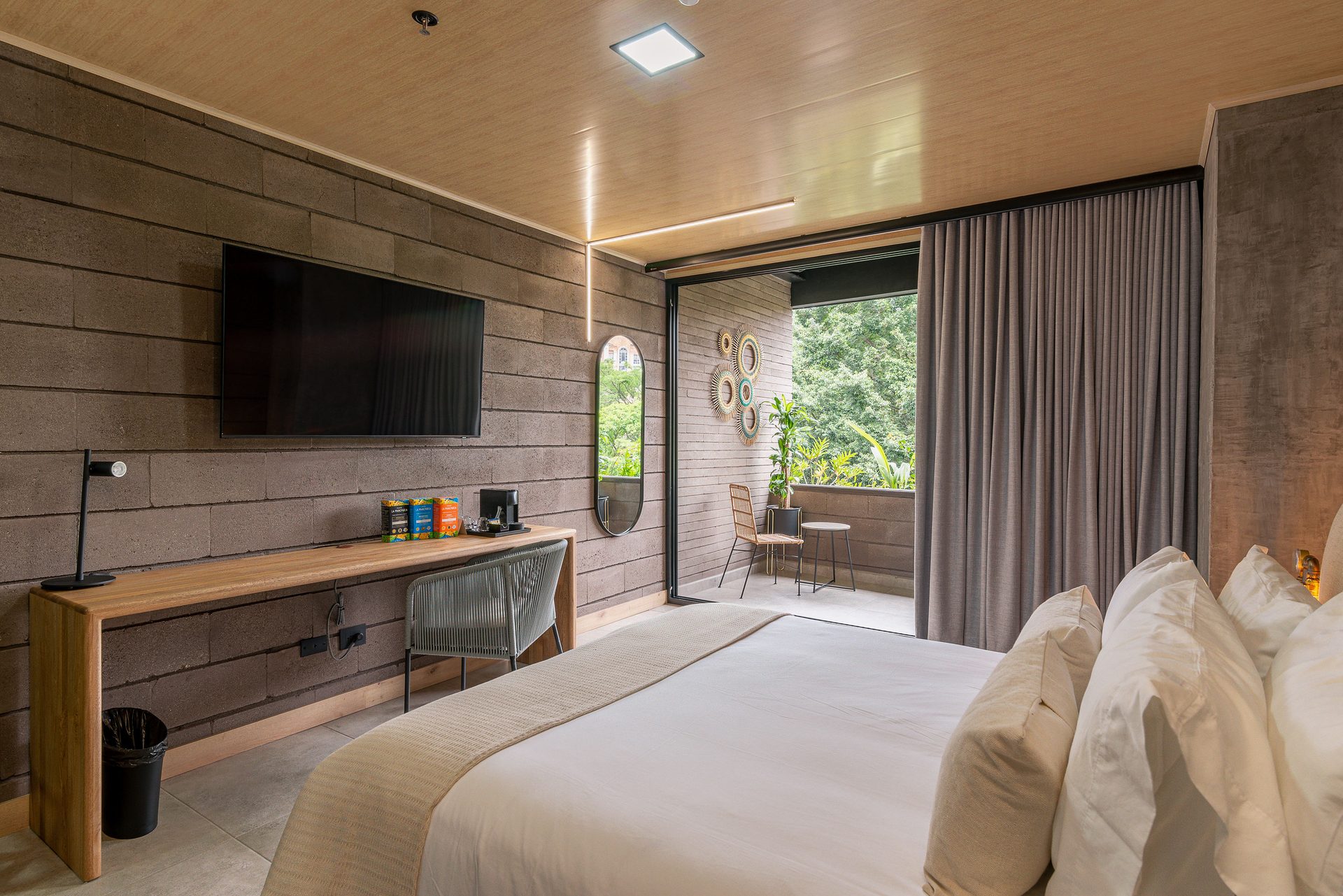 Habitación con cama king